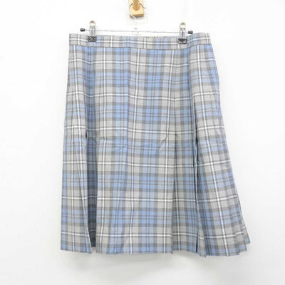 【中古】東京都 國學院高等学校 女子制服 3点 (ニットベスト・シャツ・スカート) sf077460