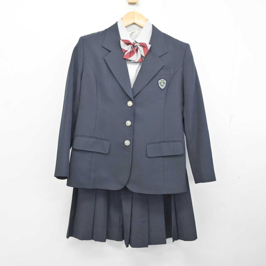 【中古】福島県 福島北高等学校 女子制服 4点 (ブレザー・シャツ・スカート) sf077467 | 中古制服通販パレイド