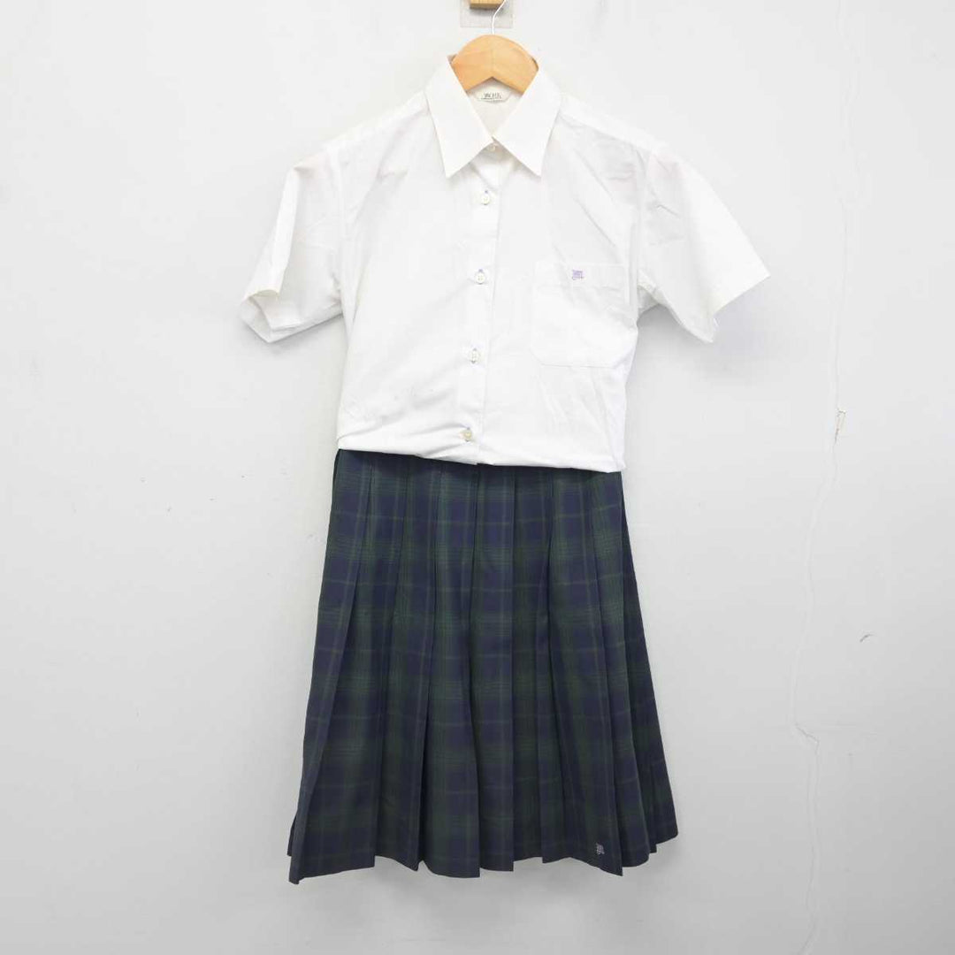 中古】栃木県 壬生高等学校 女子制服 3点 (ニットベスト・シャツ・スカート) sf077470 | 中古制服通販パレイド