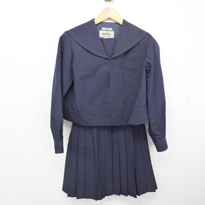 【中古】静岡県 浜松日体高等学校 女子制服 2点 (セーラー服・スカート) sf077482