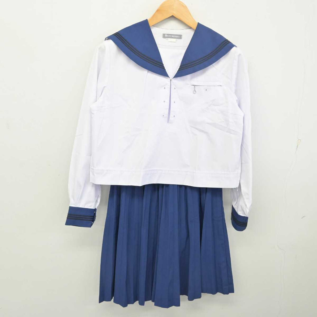 中古】静岡県 浜松日体高等学校 女子制服 3点 (セーラー服・セーラー服・スカート) sf077485 | 中古制服通販パレイド