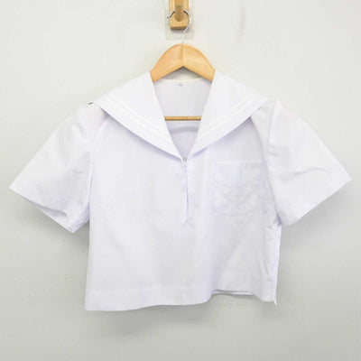 【中古】徳島県 井川中学校 女子制服 2点 (セーラー服) sf077499