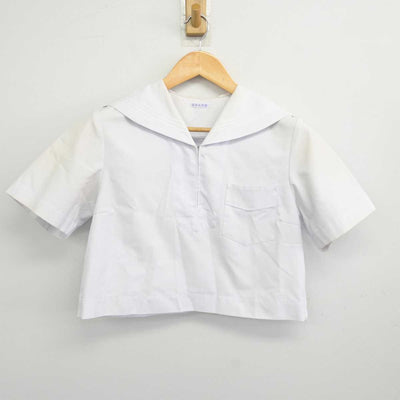 【中古】福岡県 筑紫女学園高等学校 女子制服 3点 (セーラー服・スカート) sf077502