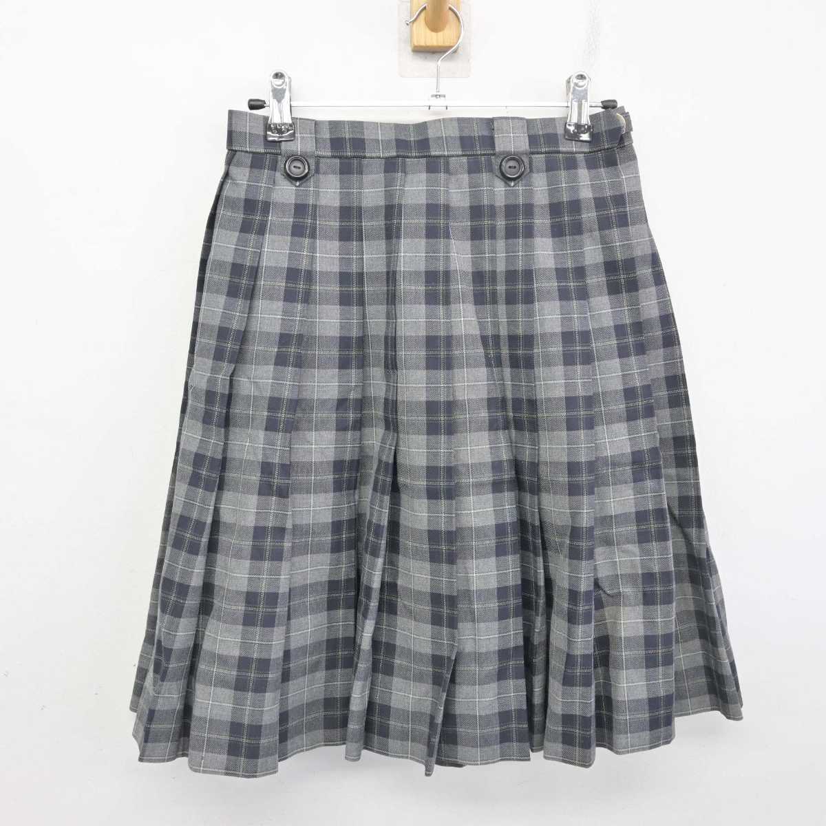 【中古】兵庫県 魚住東中学校 女子制服 3点 (ブレザー・スカート) sf077503