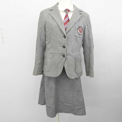 【中古】兵庫県 姫路女学院高等学校 女子制服 5点 (ブレザー・シャツ・スカート) sf077514