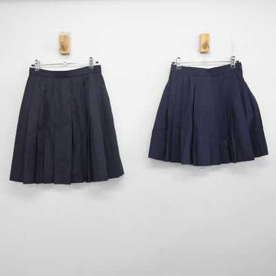 【中古】東京都 青山高等学校 女子制服 4点 (ブレザー・スカート・スカート) sf077520