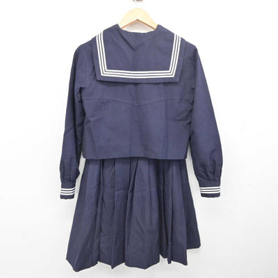 【中古】東京都 十文字高等学校 女子制服 5点 (セーラー服・スカート) sf077522