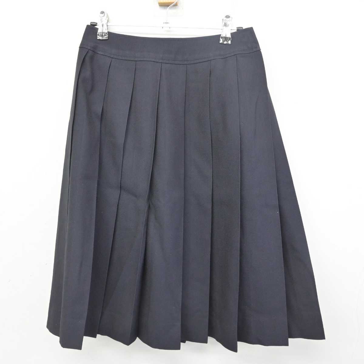 【中古】長崎県 佐世保東翔高等学校 女子制服 5点 (ブレザー・ベスト・シャツ・スカート) sf077526