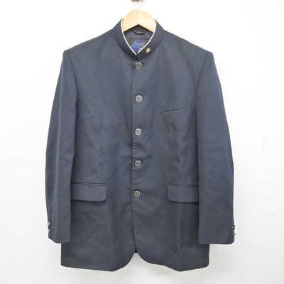 【中古】長崎県 佐世保工業高等学校 男子制服 3点 (学ラン・ズボン) sf077529