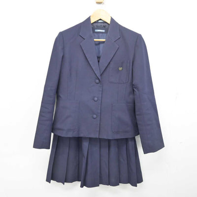 【中古】青森県 弘前高等学校 女子制服 4点 (ブレザー・ベスト・スカート) sf077531