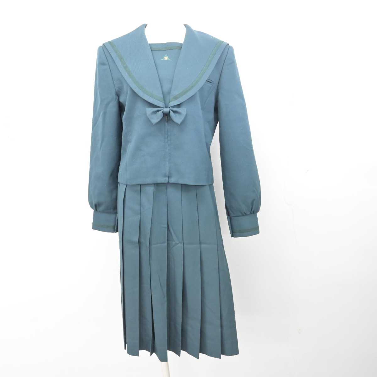 【中古】千葉県 成田国際高等学校 女子制服 3点 (セーラー服・スカート) sf077537