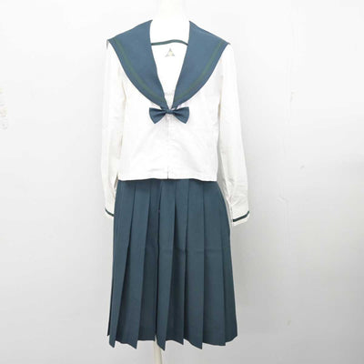 【中古】千葉県 成田国際高等学校 女子制服 3点 (セーラー服・スカート) sf077538