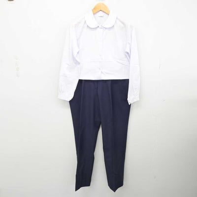 【中古】埼玉県 寄居中学校 女子制服 3点 (シャツ・シャツ・ズボン) sf077542