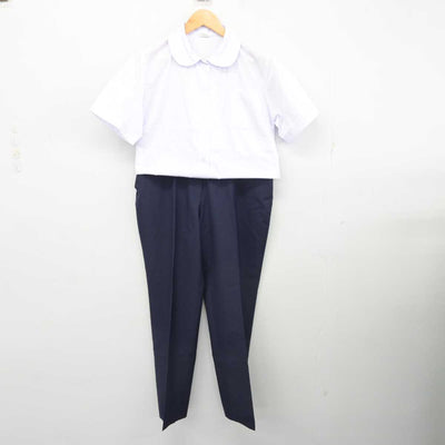 【中古】埼玉県 寄居中学校 女子制服 3点 (シャツ・シャツ・ズボン) sf077544