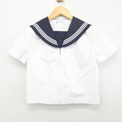 【中古】北海道 天塩中学校 女子制服 2点 (セーラー服・セーラー服) sf077552