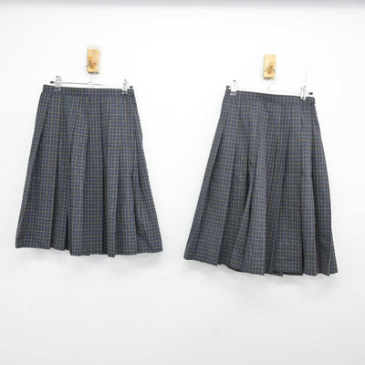 【中古】千葉県 大椎中学校 女子制服 3点 (ブレザー・スカート・スカート) sf077555