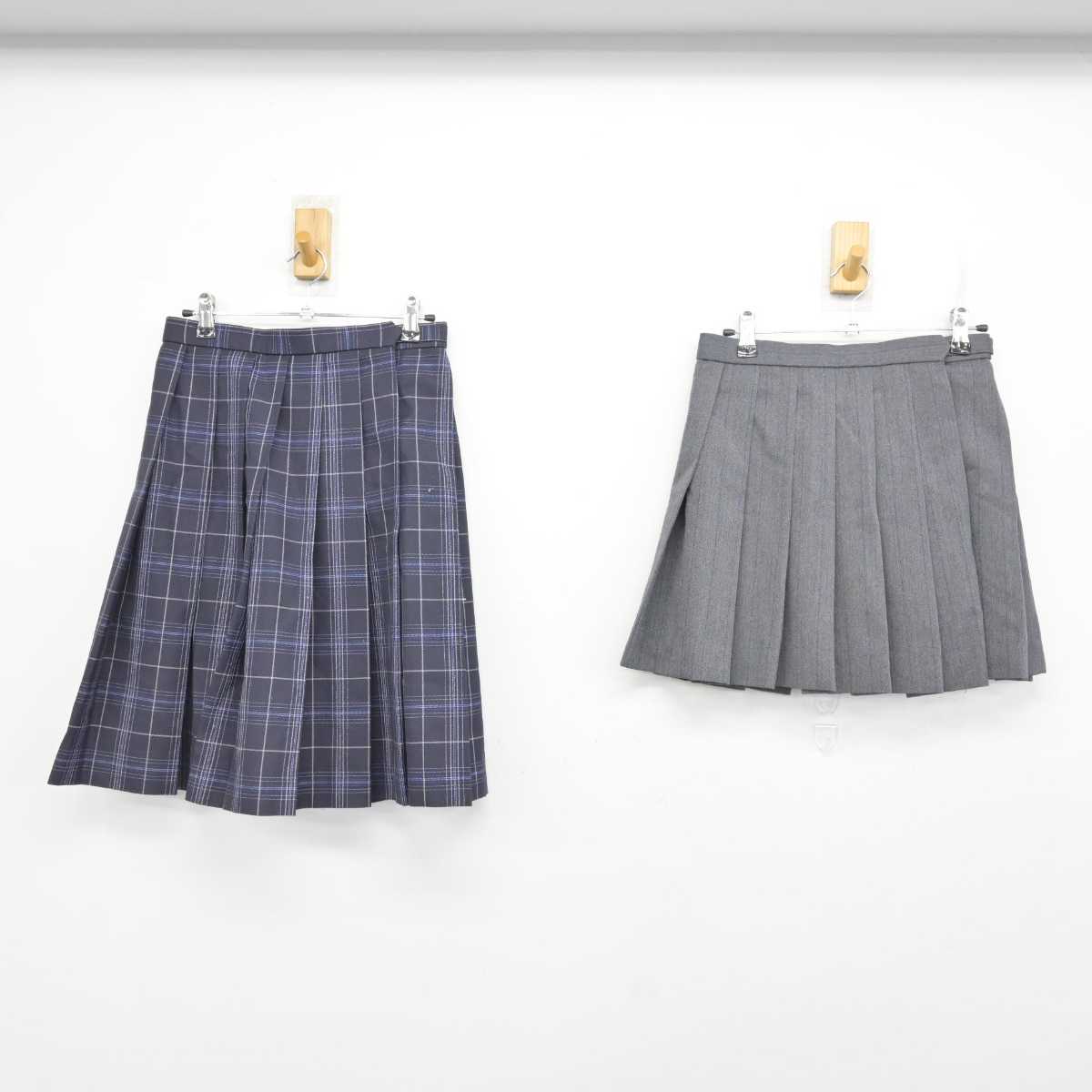 【中古】千葉県 不二女子高等学校 女子制服 4点 (ブレザー・スカート・スカート) sf077561