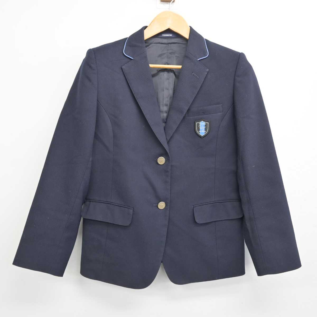 【中古】大阪府 歌島中学校 女子制服 3点 (ブレザー・スカート) sf077568