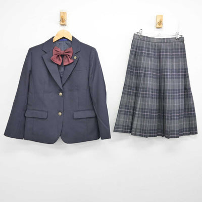 【中古】大阪府  箕面自由学園高等学校 女子制服 4点 (ブレザー・スカート) sf077569