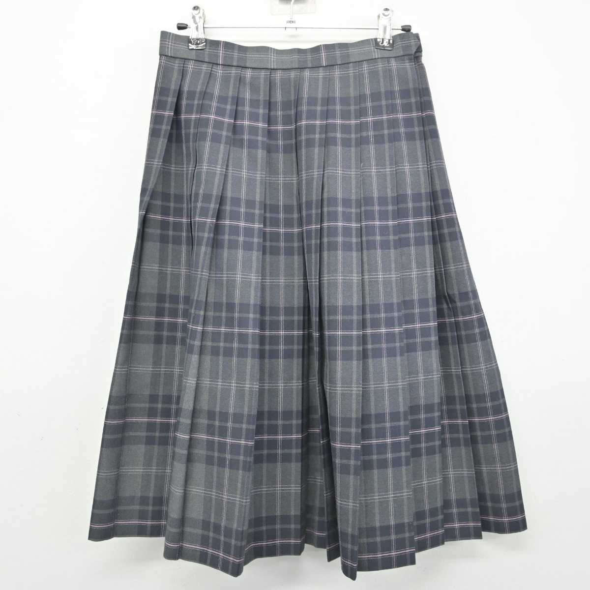 【中古】大阪府  箕面自由学園高等学校 女子制服 4点 (ブレザー・スカート) sf077569