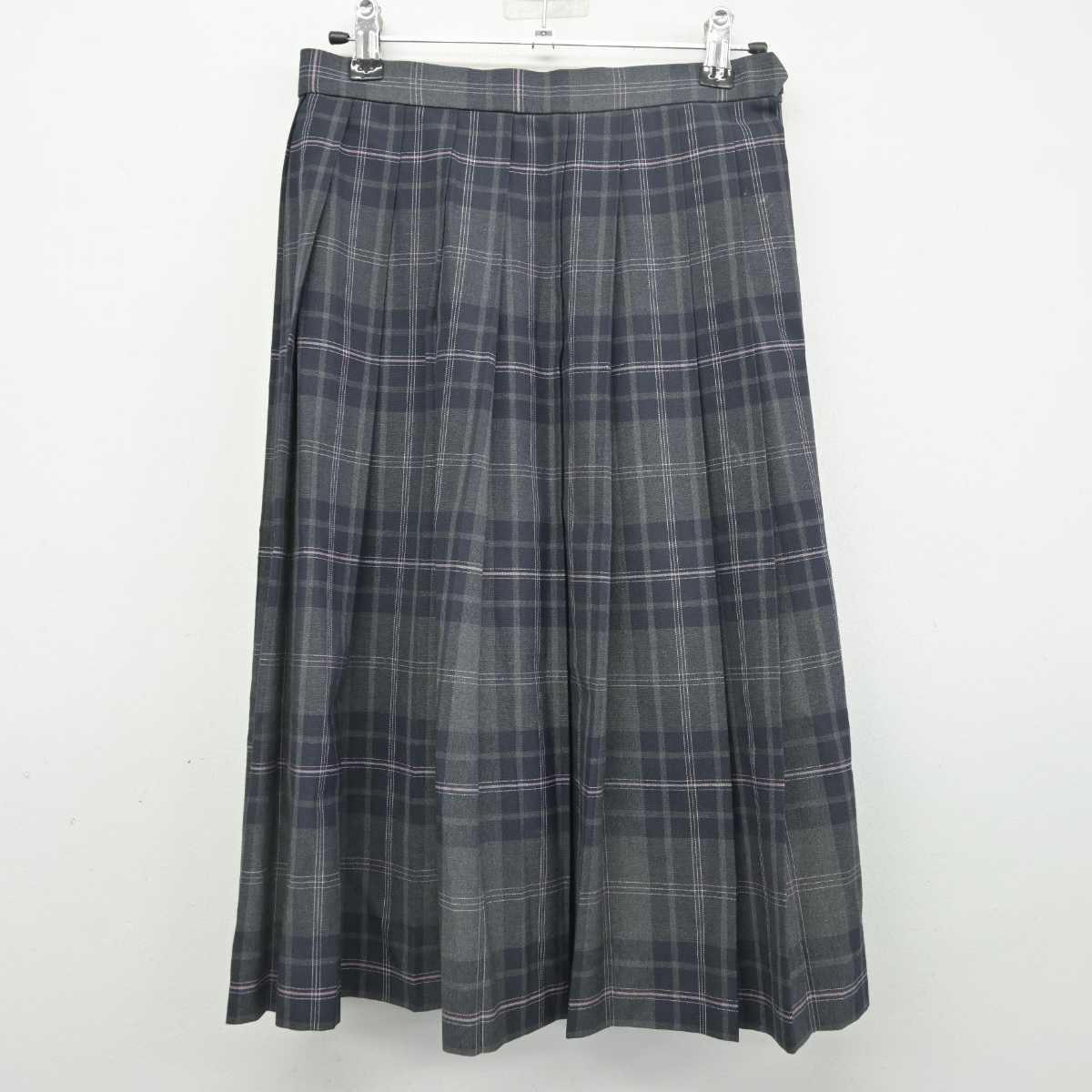 【中古】大阪府 箕面自由学園高等学校 女子制服 2点 (シャツ・スカート) sf077570