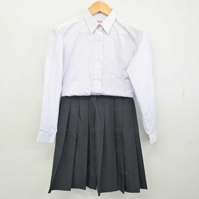 【中古】神奈川県 相模田名高等学校 女子制服 2点 (シャツ・スカート) sf077577