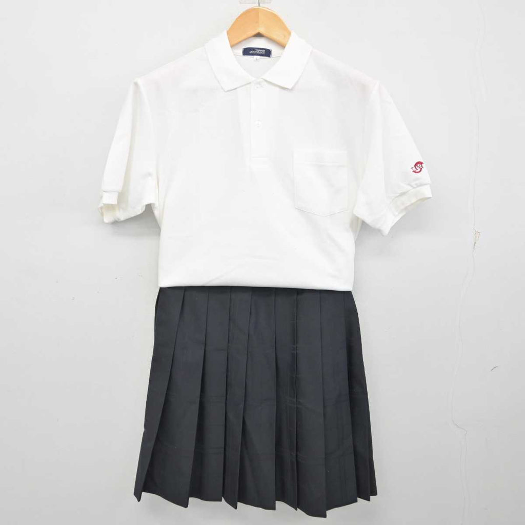 【中古】神奈川県 相模田名高等学校 女子制服 2点 (シャツ・スカート) sf077578