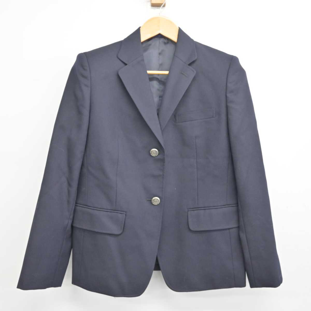 【中古】 飛鳥未来高等学校 女子制服 3点 (ブレザー・スカート) sf077579