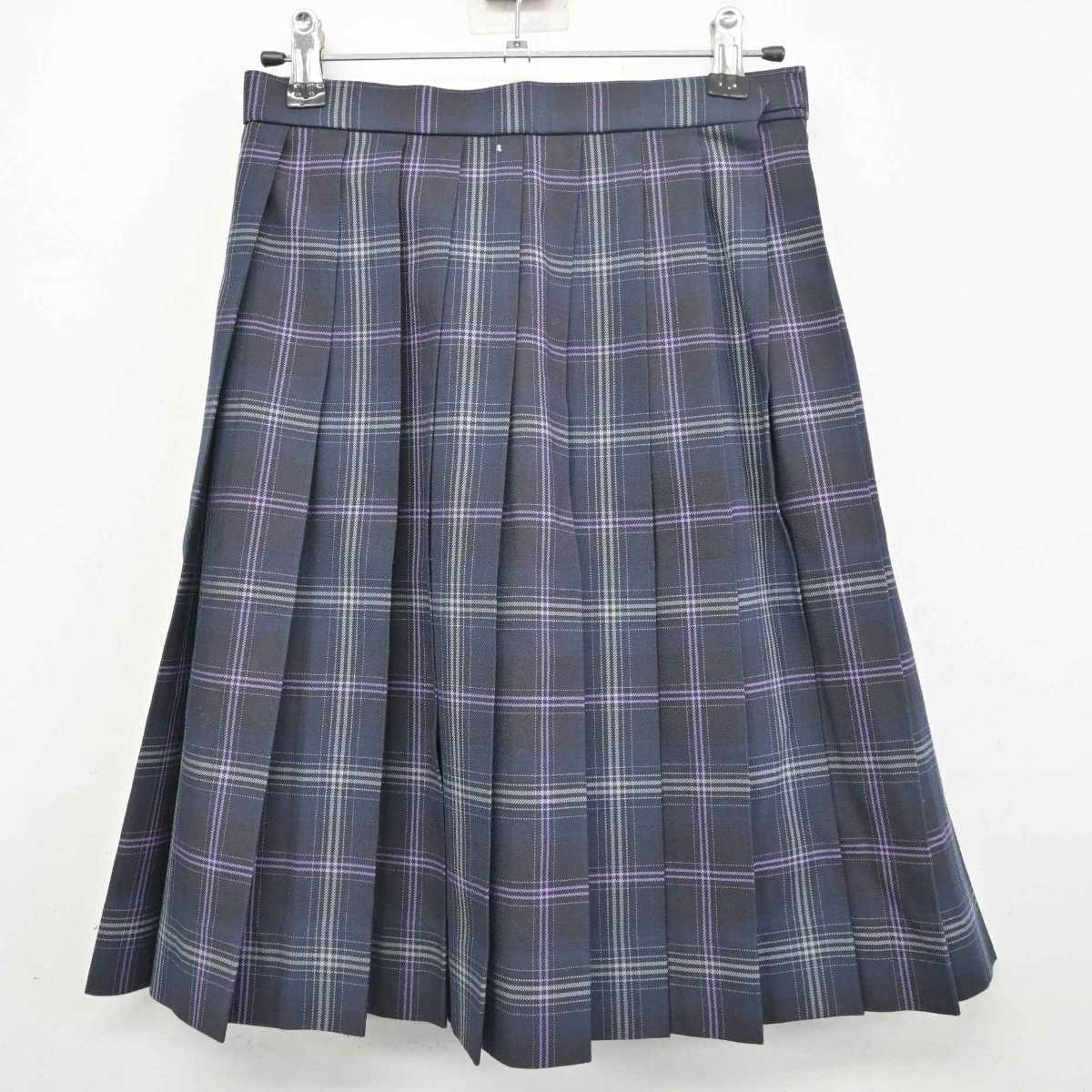 【中古】 飛鳥未来高等学校 女子制服 3点 (ブレザー・スカート) sf077579