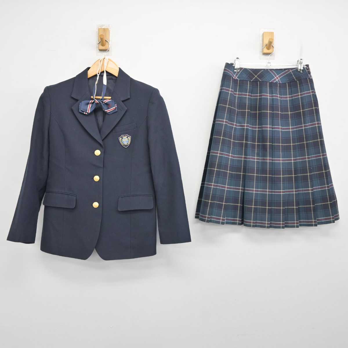 中古】北海道 札幌山の手高等学校 女子制服 3点 (ブレザー・スカート) sf077580 | 中古制服通販パレイド