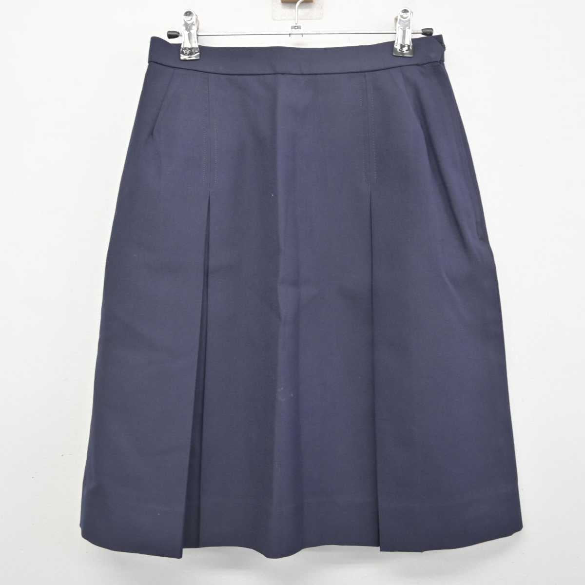 【中古】 学校名不明 女子制服 3点 (ブレザー・ベスト・スカート) sf077582