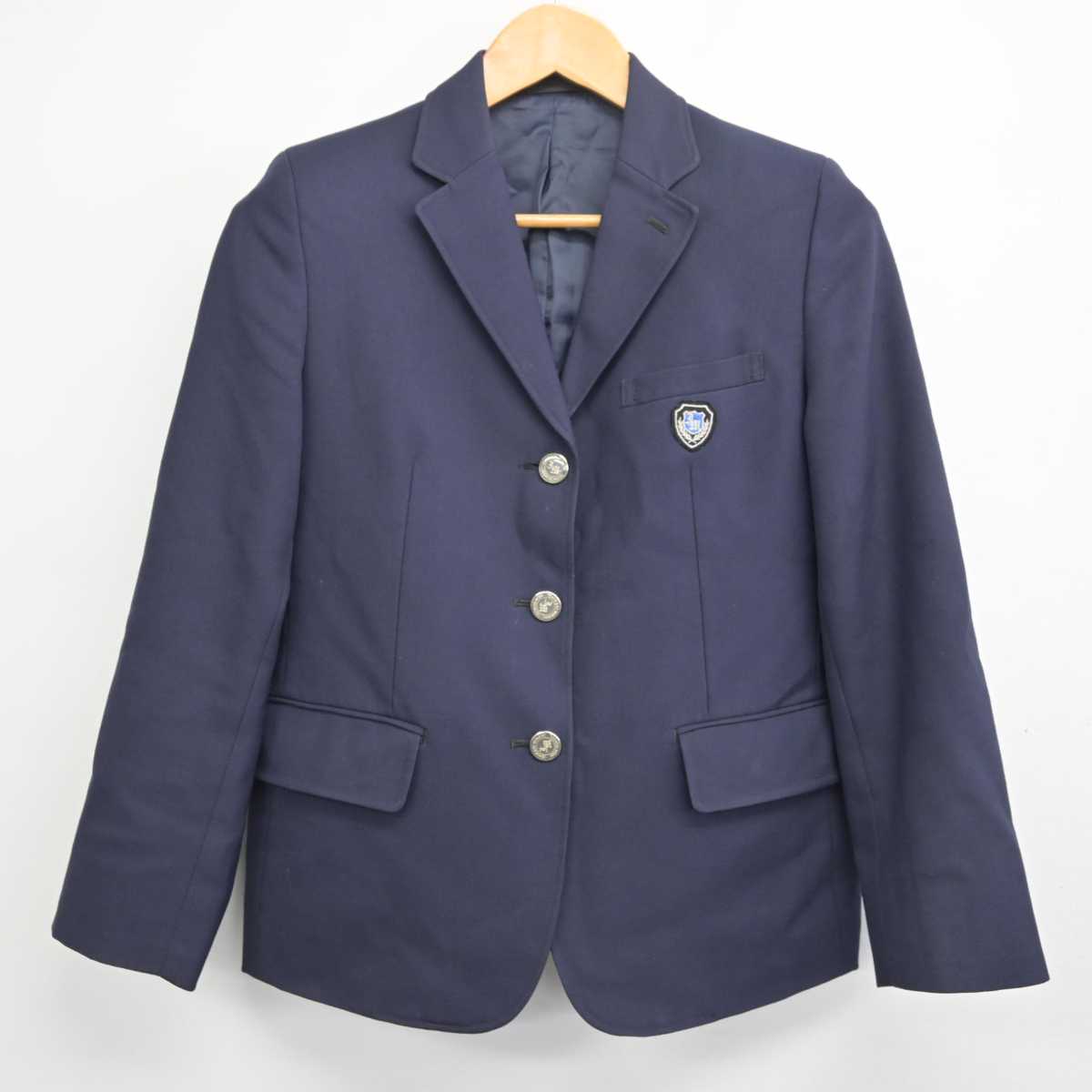 【中古】北海道 北海道石狩南高等学校 女子制服 3点 (ブレザー・スカート) sf077583