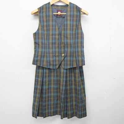 【中古】北海道 新琴似北中学校 女子制服 4点 (ブレザー・ベスト・スカート) sf077584