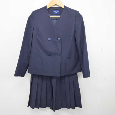 【中古】栃木県 足利市立北中学校 女子制服 3点 (ブレザー・ベスト・スカート) sf077588