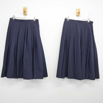 【中古】千葉県 鎌ケ谷中学校 女子制服 4点 (セーラー服・スカート) sf077595