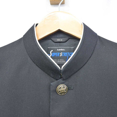 【中古】鹿児島県 南種子中学校 男子制服 1点 (学ラン) sf077603