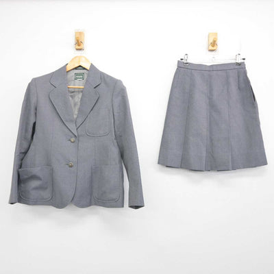 【中古】京都府 木幡中学校 女子制服 2点 (ブレザー・スカート) sf077604