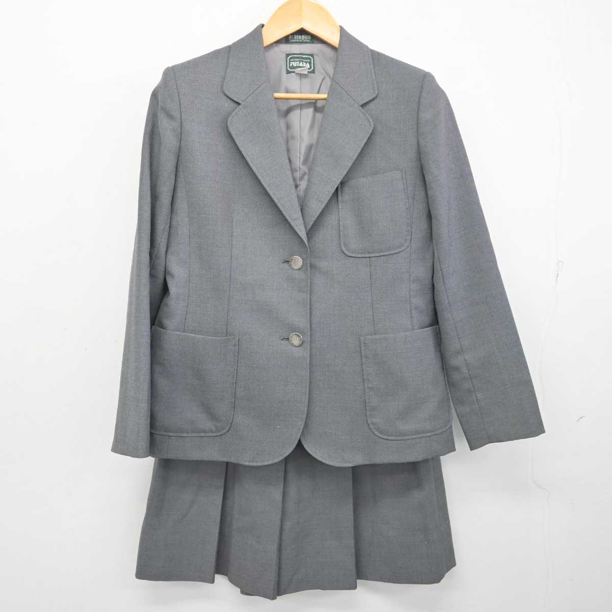 【中古】京都府 木幡中学校 女子制服 2点 (ブレザー・スカート) sf077605