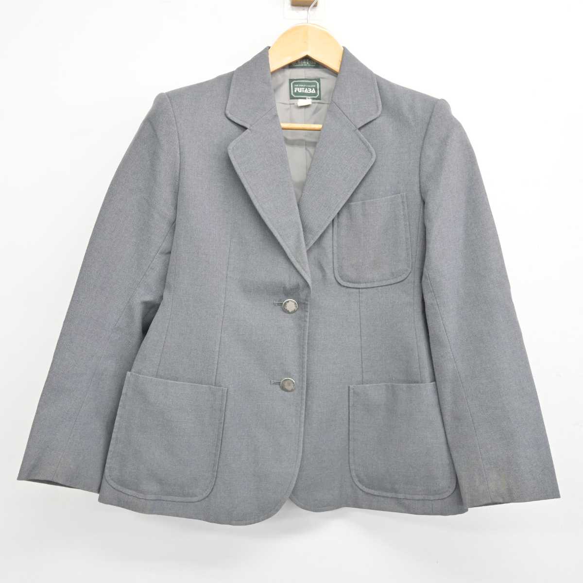 【中古】京都府 木幡中学校 女子制服 2点 (ブレザー・スカート) sf077607