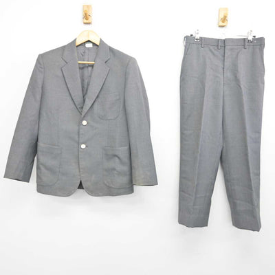 【中古】京都府 木幡中学校 男子制服 2点 (ブレザー・ズボン) sf077608