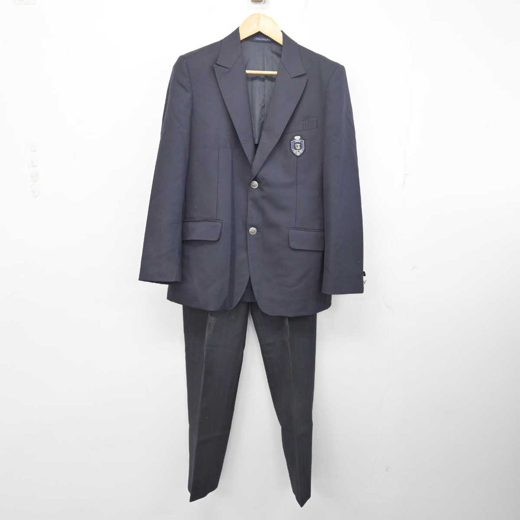 中古】京都府 莵道高等学校 男子制服 2点 (ブレザー・ズボン) sf077613 | 中古制服通販パレイド