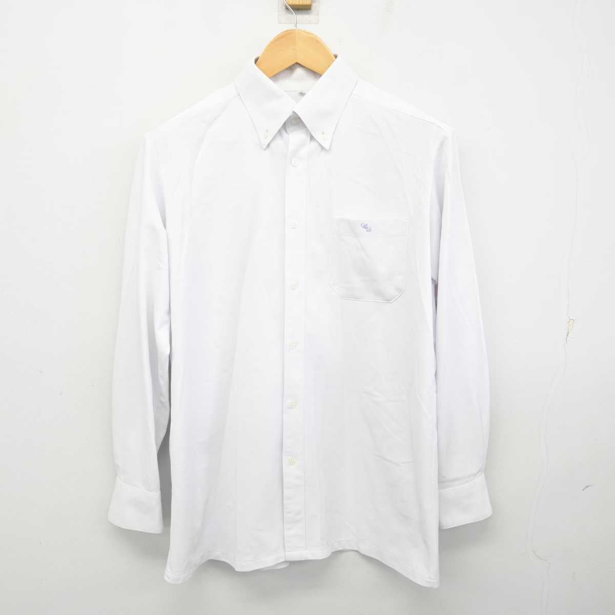 【中古】京都府 莵道高等学校 男子制服 3点 (ブレザー・シャツ・ズボン) sf077614