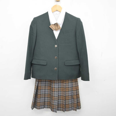 【中古】埼玉県 所沢市立所沢中学校 女子制服 4点 (ブレザー・シャツ・スカート) sf077620