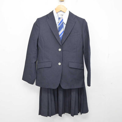 【中古】埼玉県 大宮開成中学・高等学校 女子制服 6点 (ブレザー・シャツ・スカート) sf077638