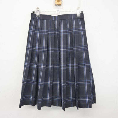 【中古】埼玉県 大宮開成中学・高等学校 女子制服 2点 (シャツ・スカート) sf077642