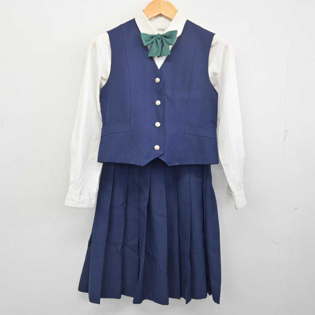 【中古】愛知県 丹羽高等学校 女子制服 6点 (ブレザー・ベスト・シャツ・スカート) sf077652 | 中古制服通販パレイド