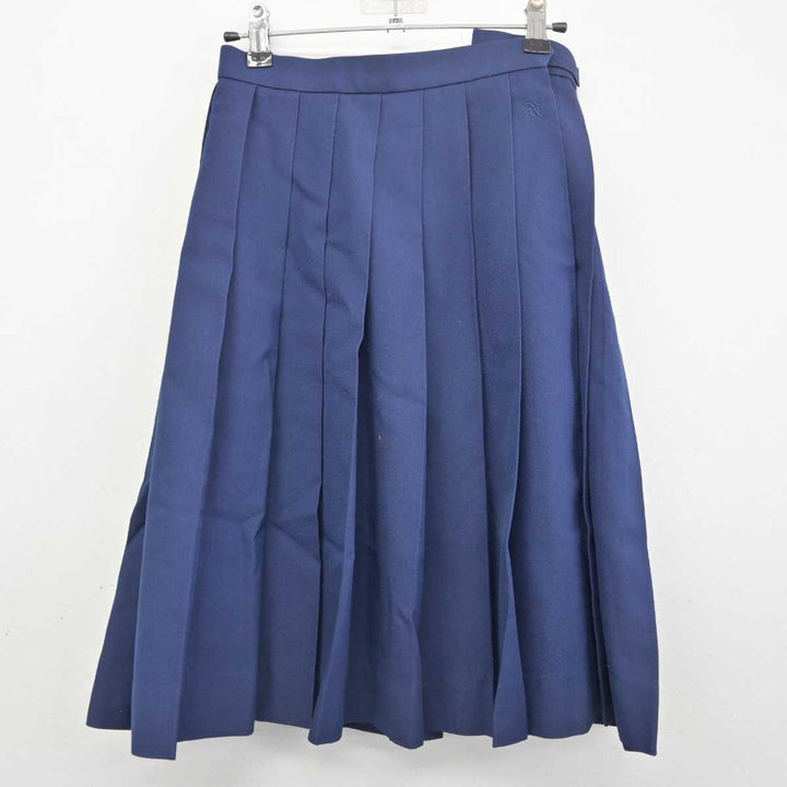 中古】愛知県 丹羽高等学校 女子制服 6点 (ブレザー・ベスト