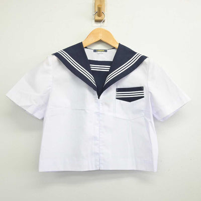 【中古】静岡県 森町立旭が丘中学校 女子制服 2点 (セーラー服・スカート) sf077667