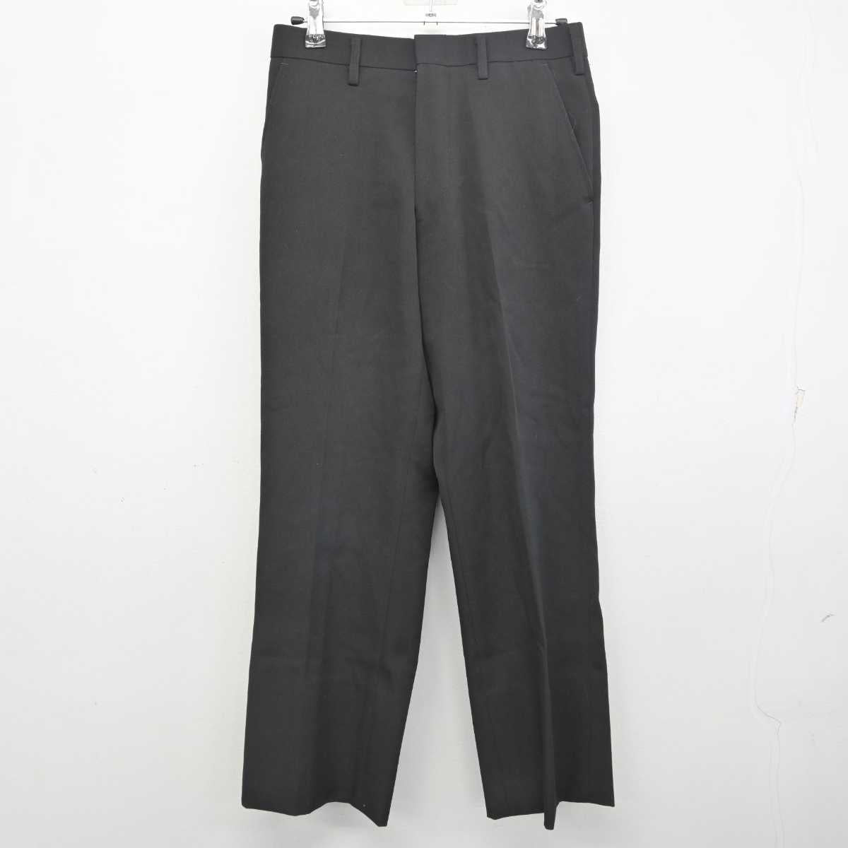 【中古】静岡県 森町立旭が丘中学校 男子制服 2点 (学ラン・ズボン) sf077668