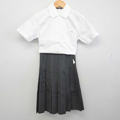 【中古】東京都 宝仙学園高等学校共学部理数インター 女子制服 3点 (シャツ・スカート) sf077670